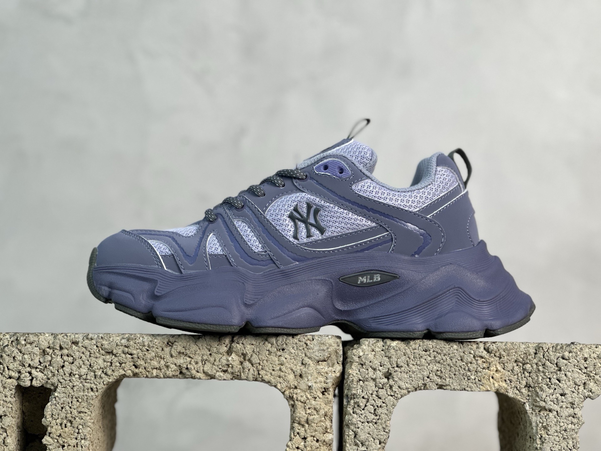 MLB 紐約洋基隊 增高厚底休閒板鞋