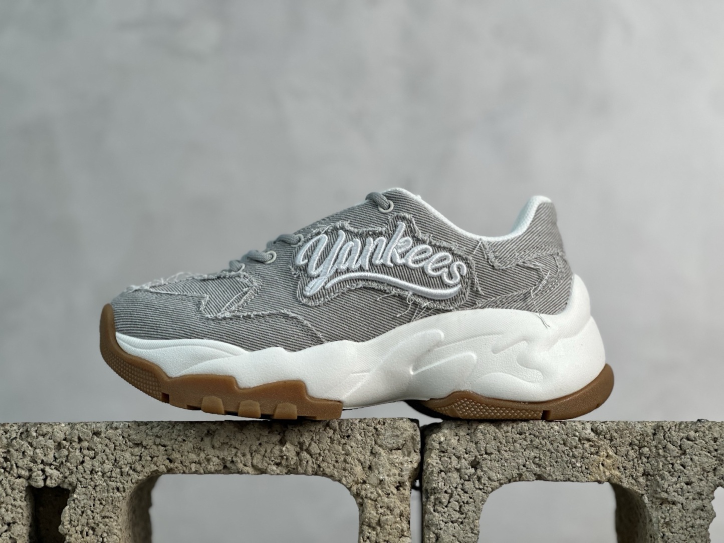 MLB 紐約洋基隊 增高厚底跑鞋