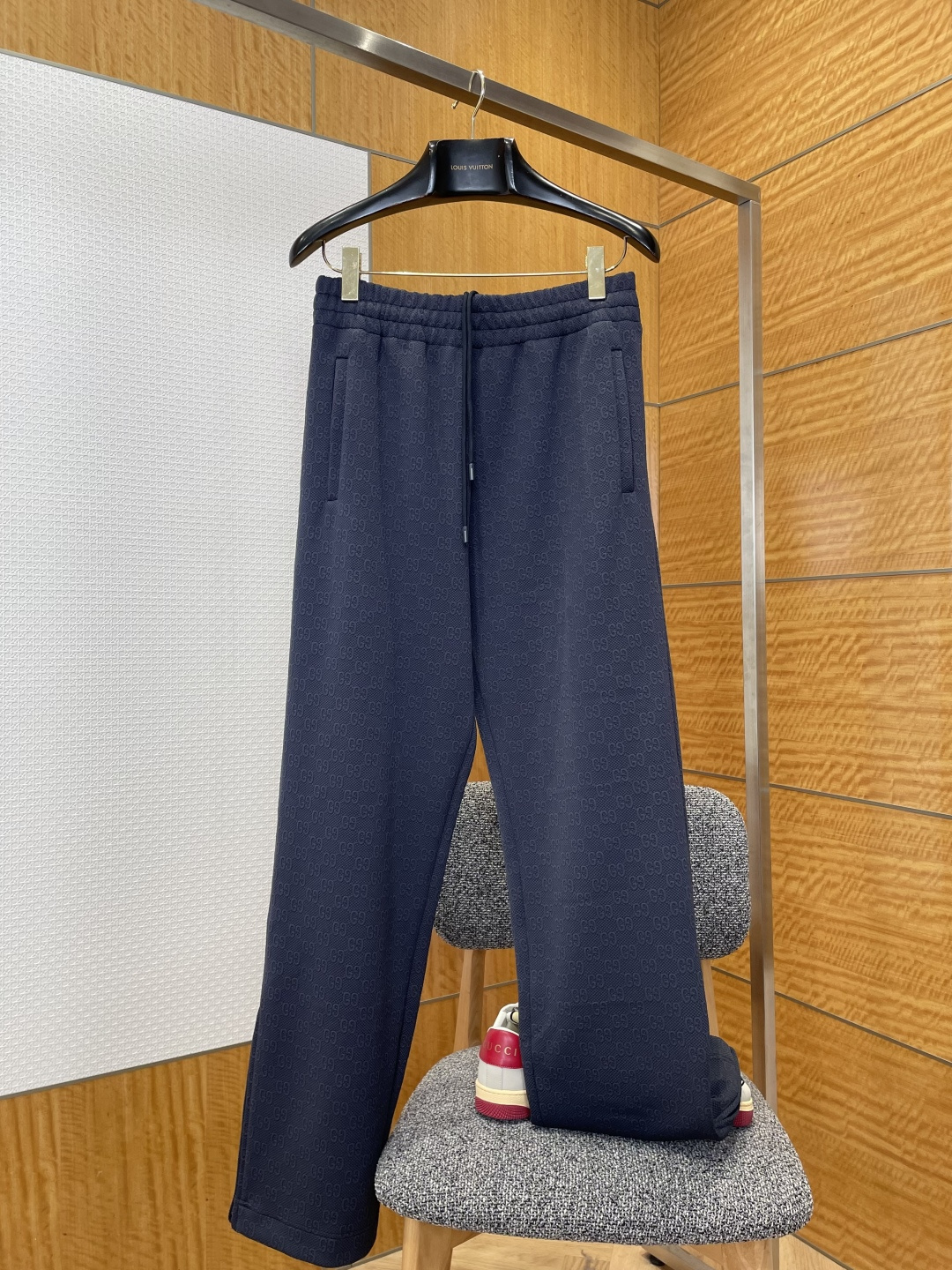 GUCCI古馳滿印雙G提花休閒運動套裝