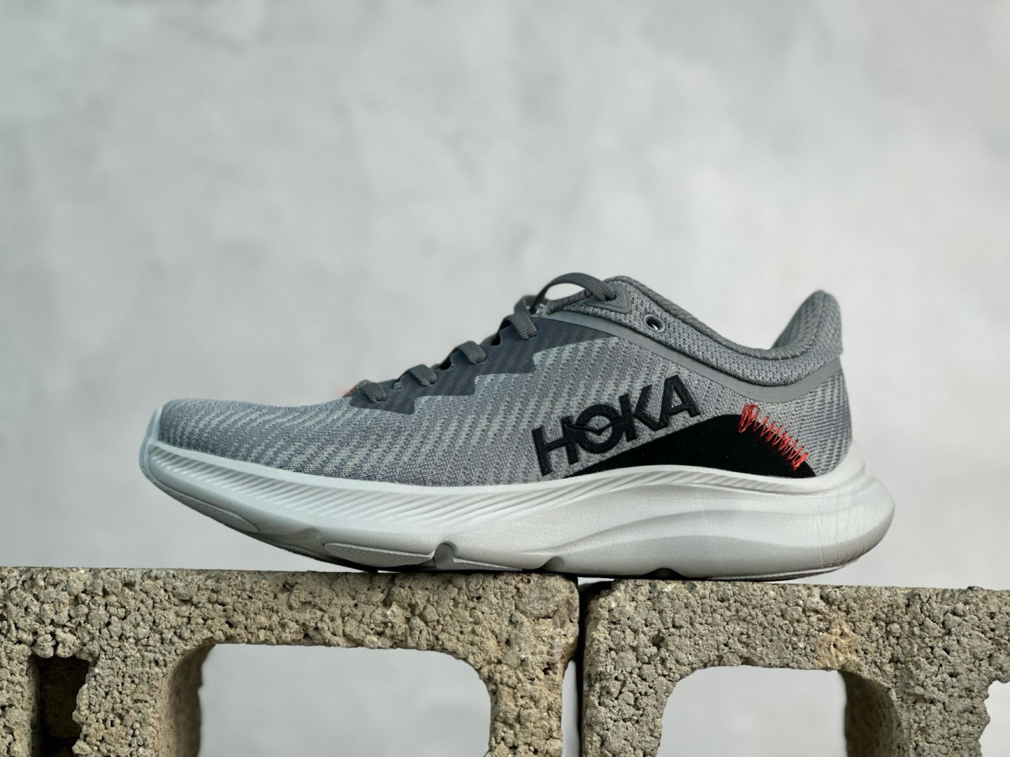 HOKA ONE ONE Solimar 运动舒适织物合成革减震防滑耐磨低帮休闲跑步鞋