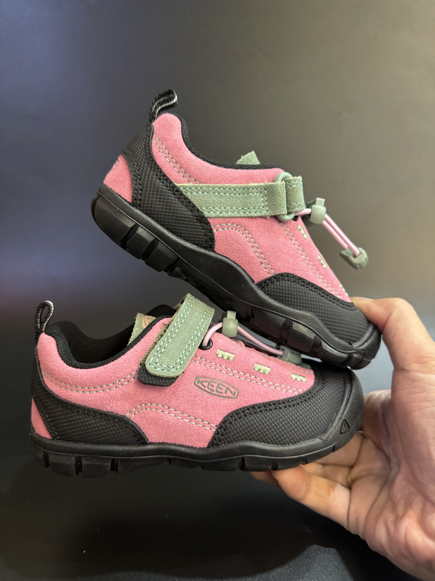 KEEN 新配色戶外兒童登山鞋