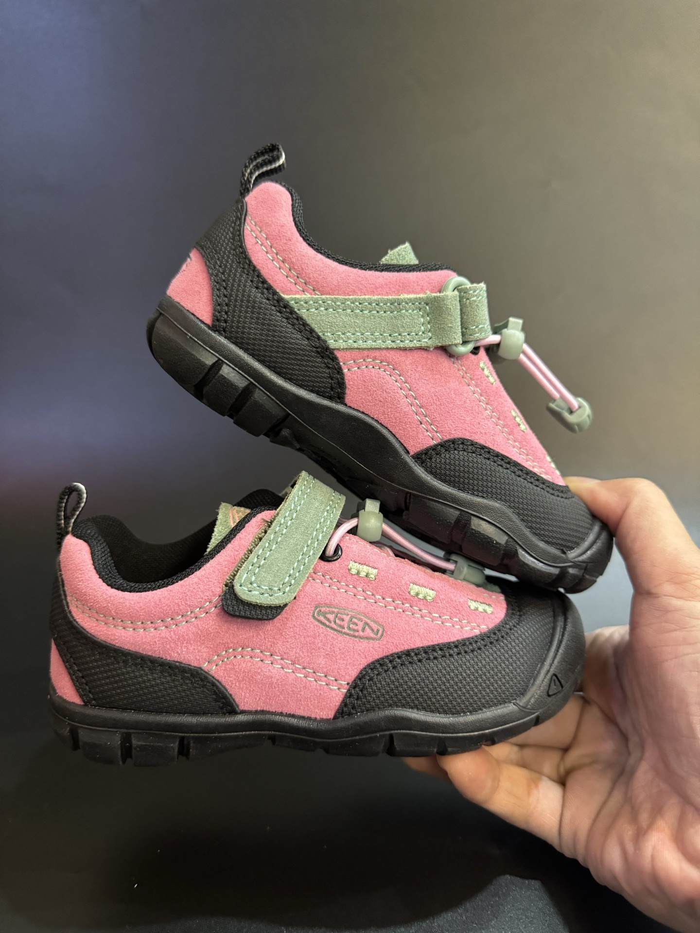 KEEN 新配色戶外兒童登山鞋