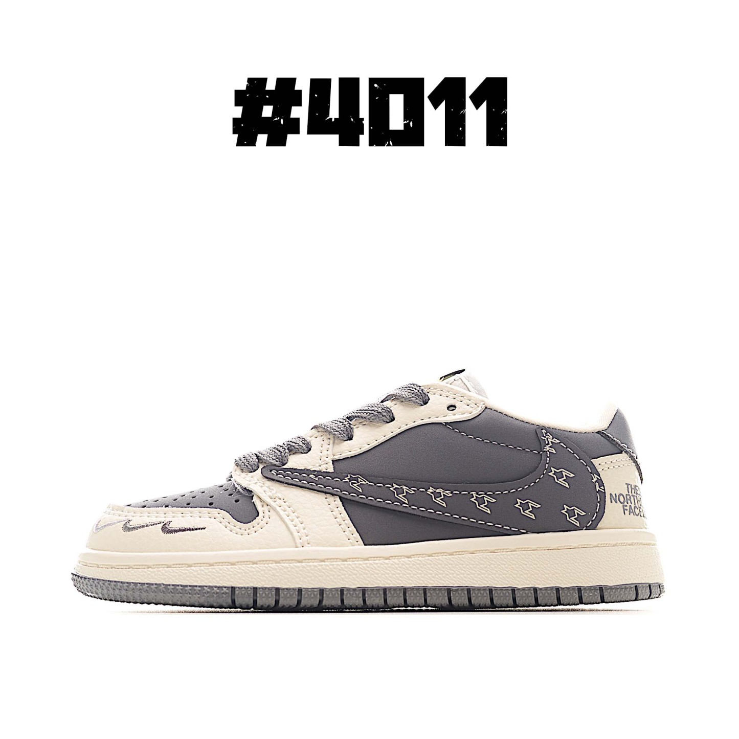 AJ 1倒勾低幫聯名兒童籃球鞋