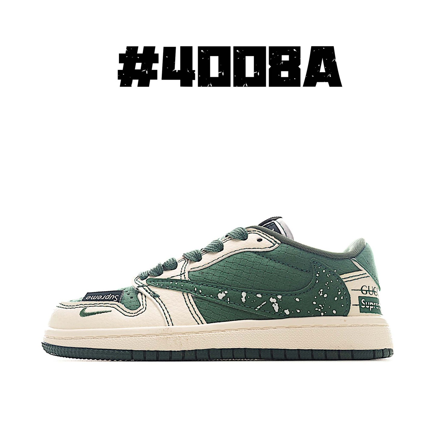 AJ 1倒勾低幫聯名兒童籃球鞋