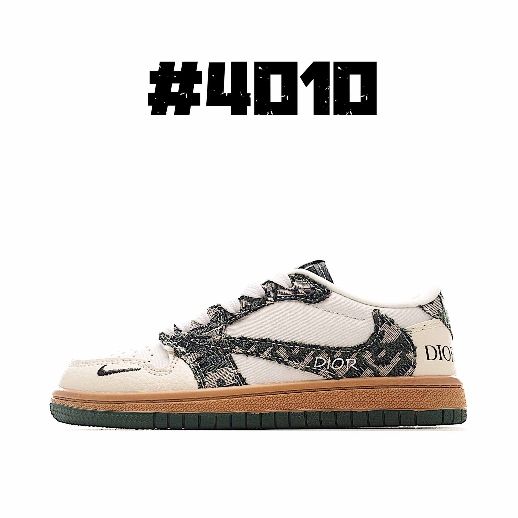 AJ 1倒勾低幫聯名兒童籃球鞋