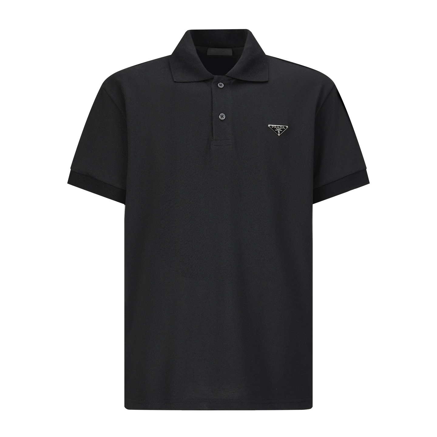 PRADA 鋼標翻領POLO衫