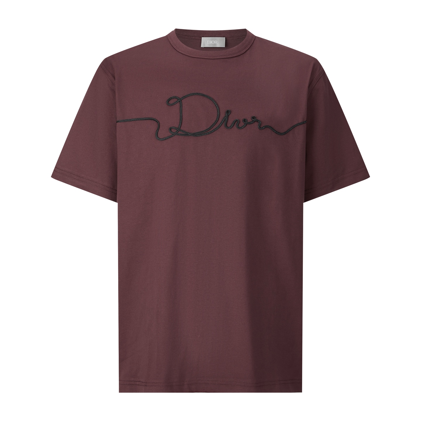 DIOR 繩繡標識短袖