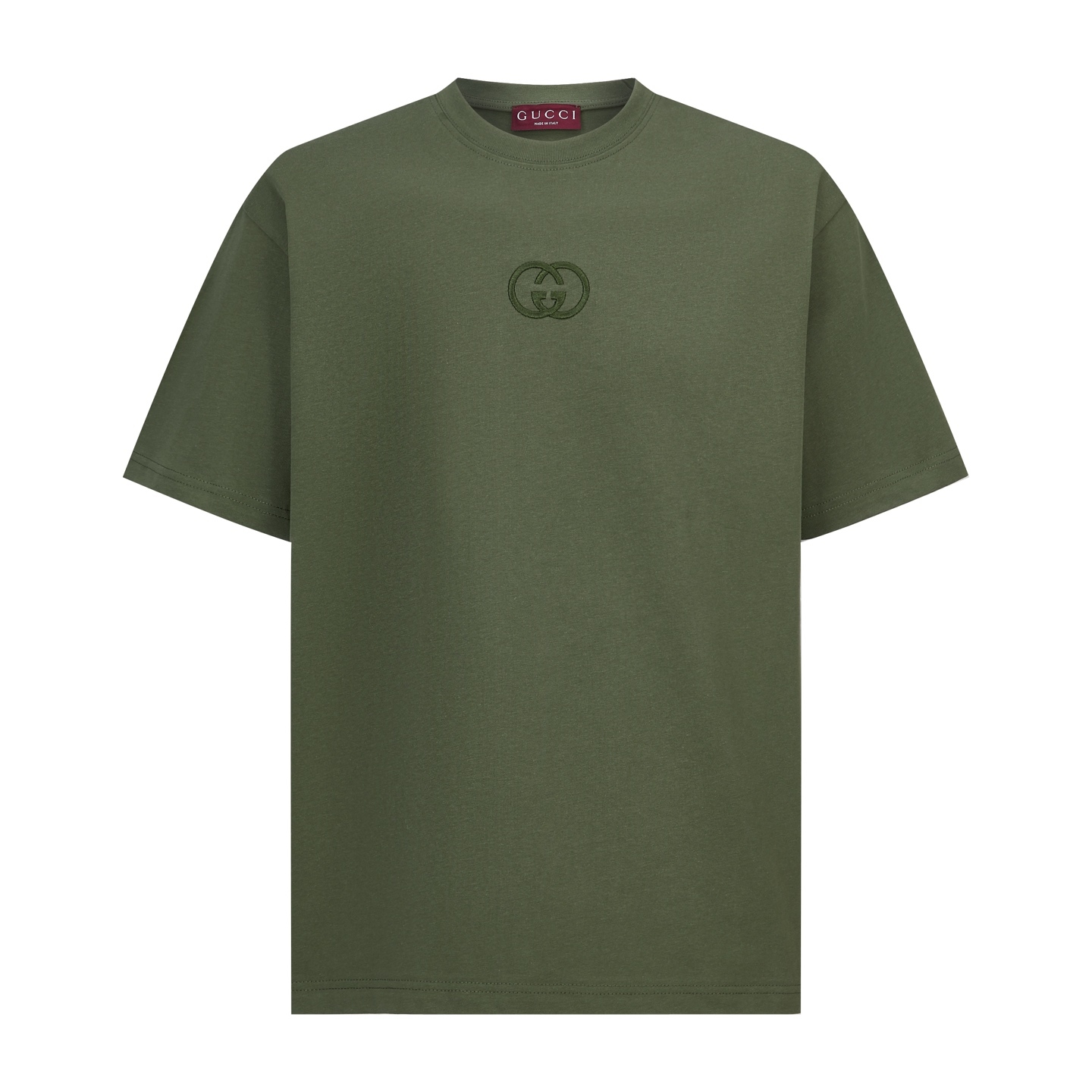 Gucci 刺繡雙G短袖