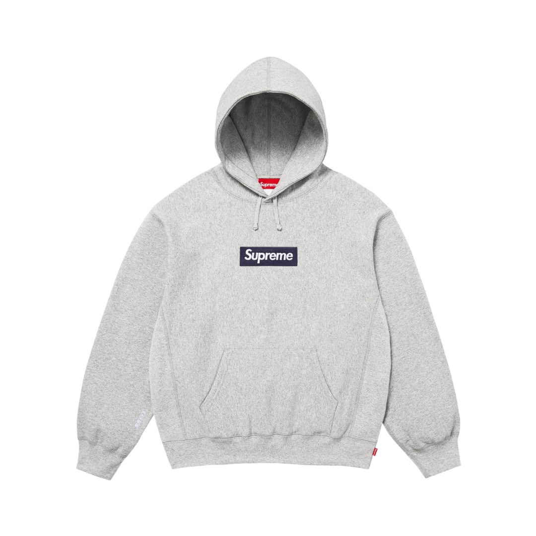  Supreme 25Fw 刺繡 Box Logo Hooded連帽衛衣連帽加絨衛衣