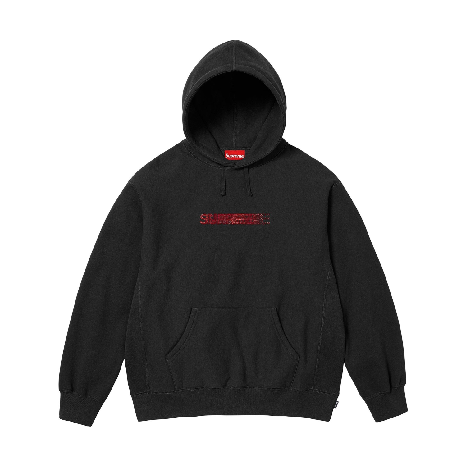 Supreme Swarovsk MOTION LOGO 連帽運動衫 幻影logo 施華洛世奇聯名水晶燙鑽帽衫加絨連帽衛衣