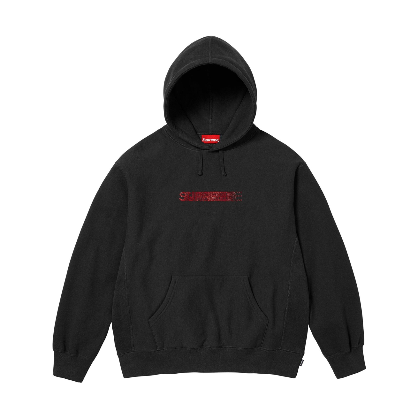 Supreme Swarovsk MOTION LOGO 連帽運動衫 幻影logo 施華洛世奇聯名水晶燙鑽帽衫加絨連帽衛衣