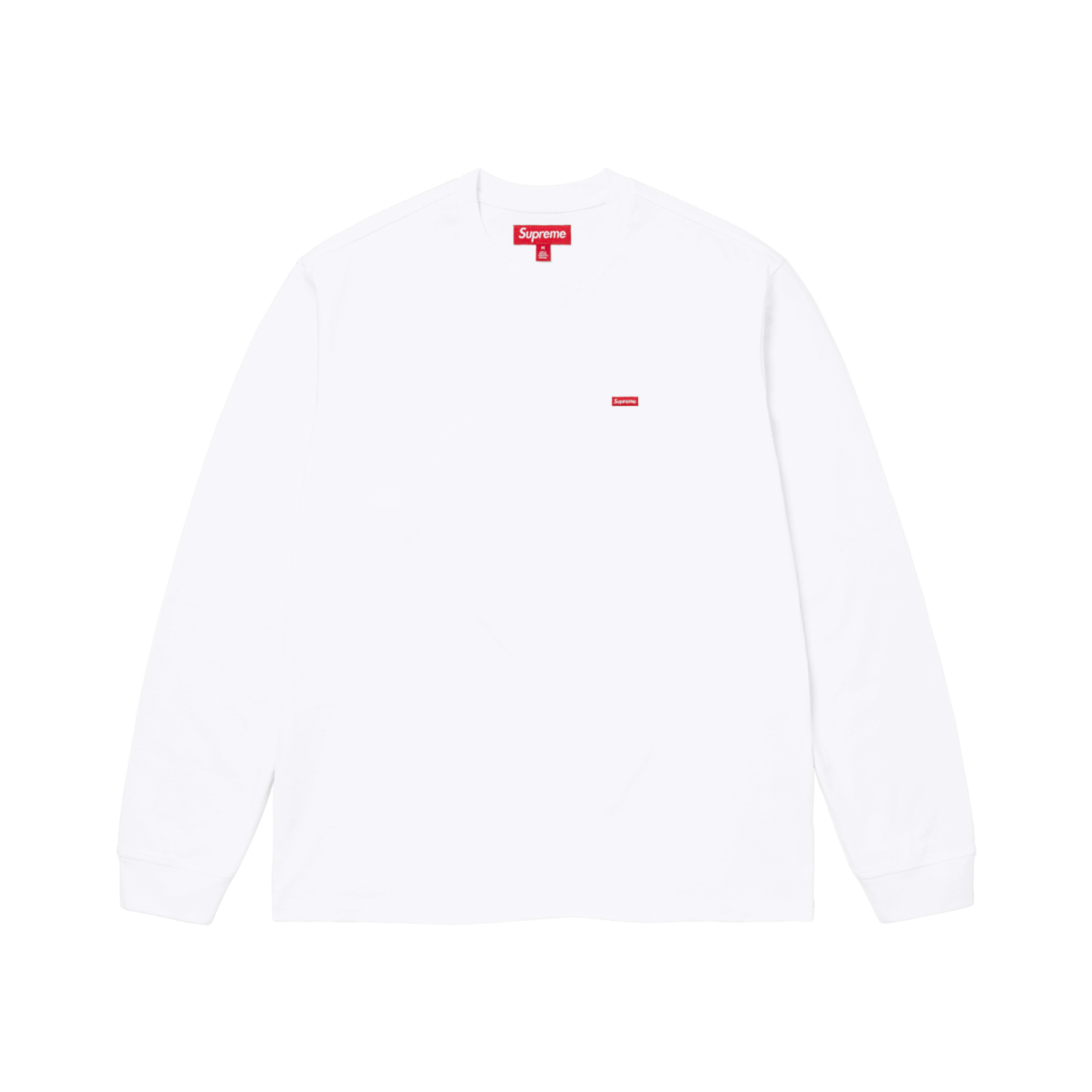Supreme T 恤長袖小盒標Logo基礎小標Logo長袖