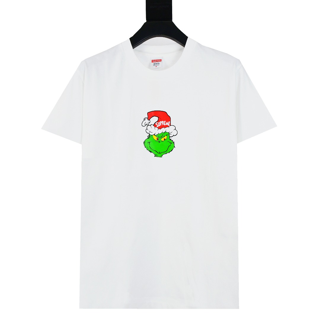 Supreme 24fw GRINCH 聖誕怪傑印花短袖T恤