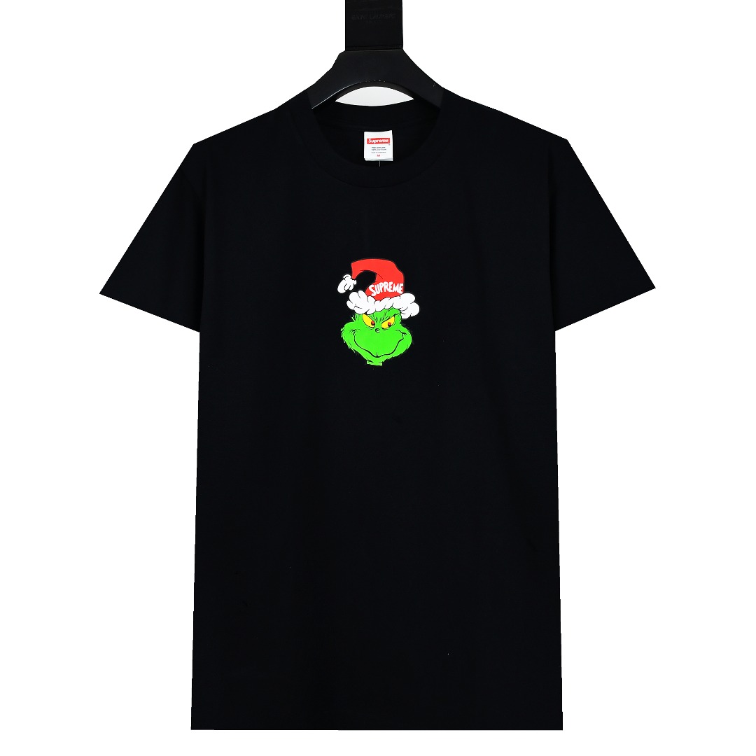 Supreme 24fw GRINCH 聖誕怪傑印花短袖T恤