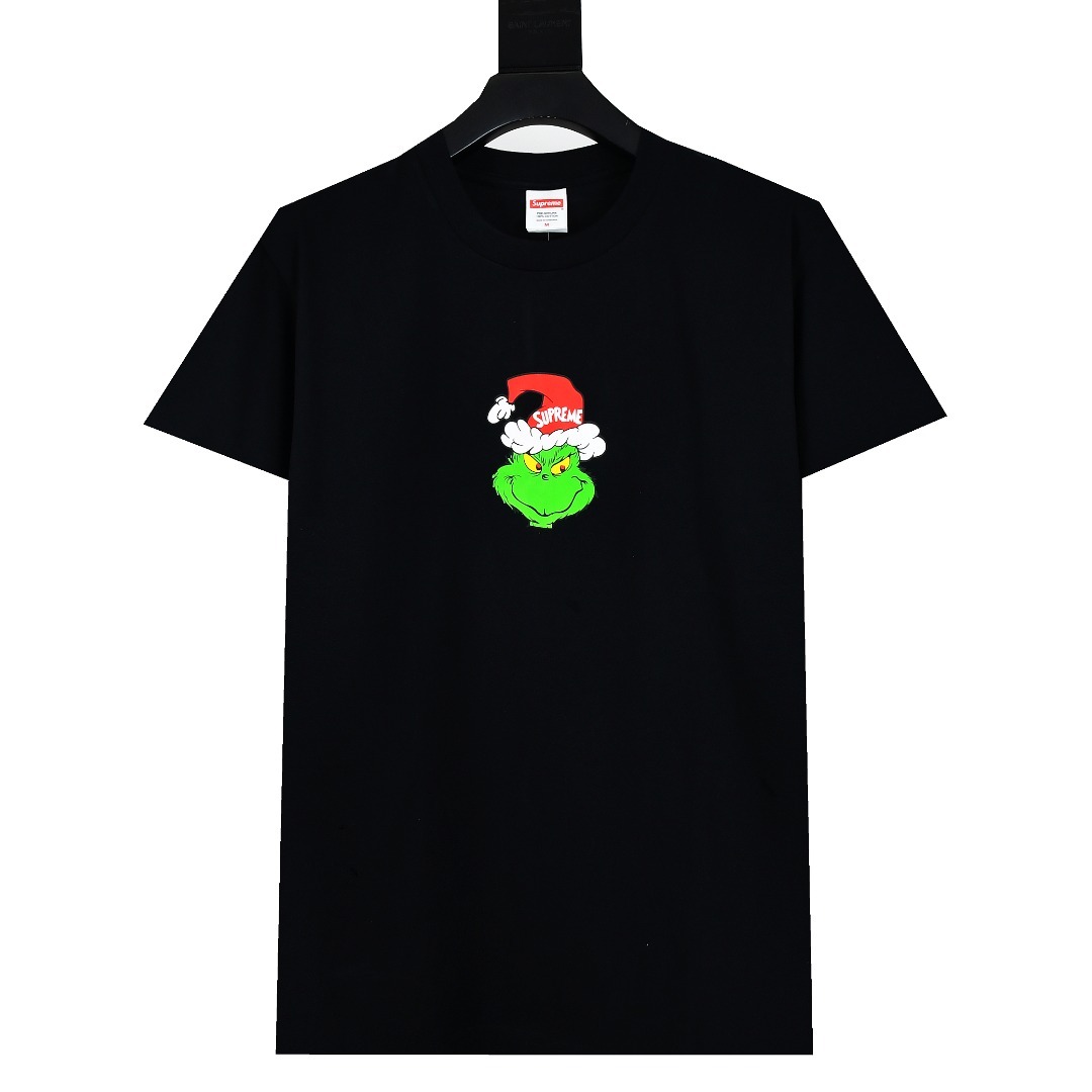 Supreme 24fw GRINCH 聖誕怪傑印花短袖T恤