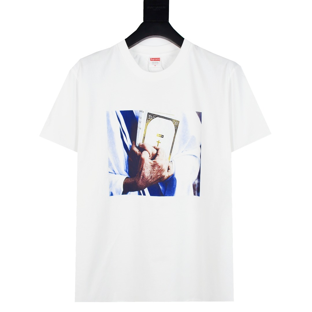 Supreme 19fw Week 7 Bible Tee 聖經短袖
