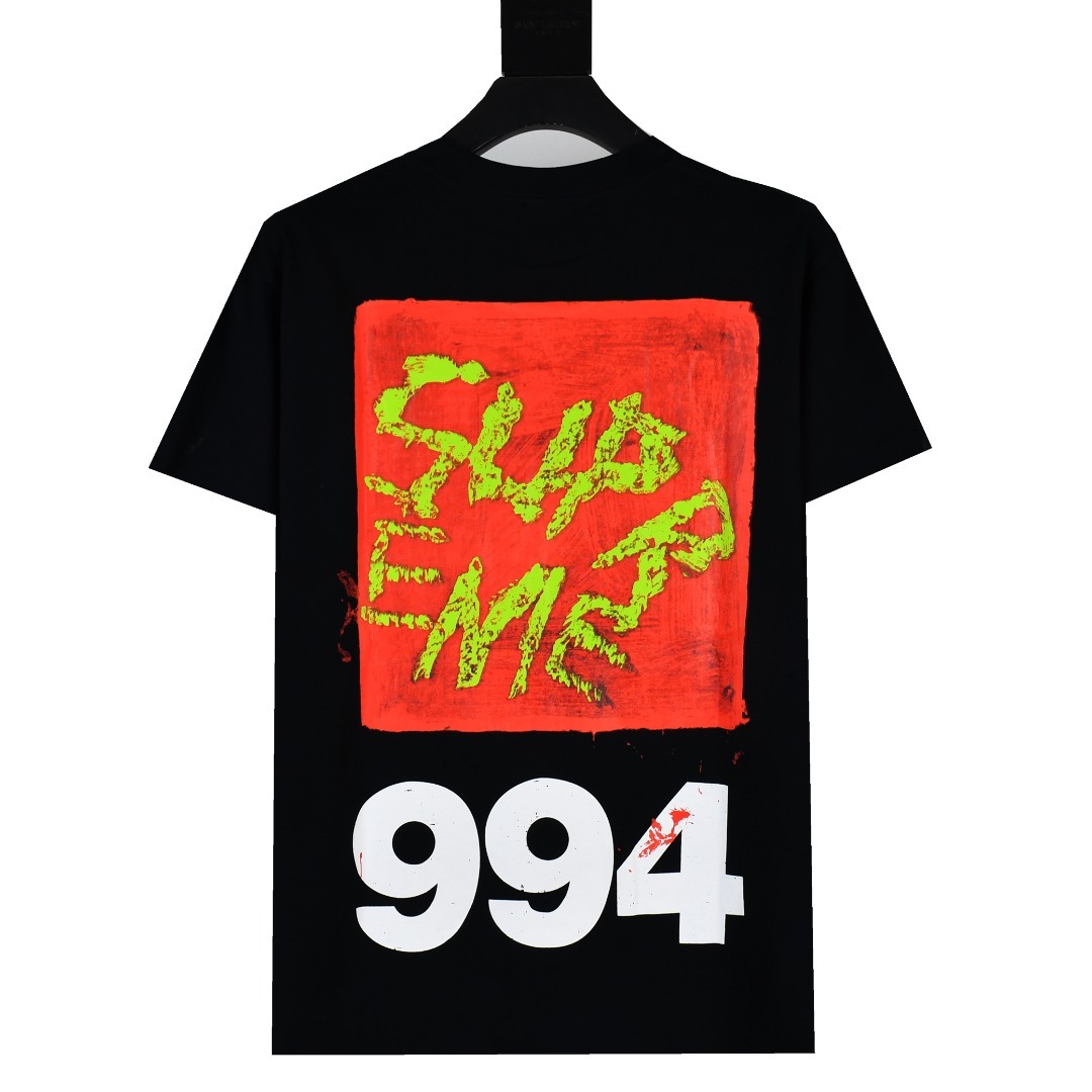  Supreme 24ss Paint Tee 994印花 短袖T恤