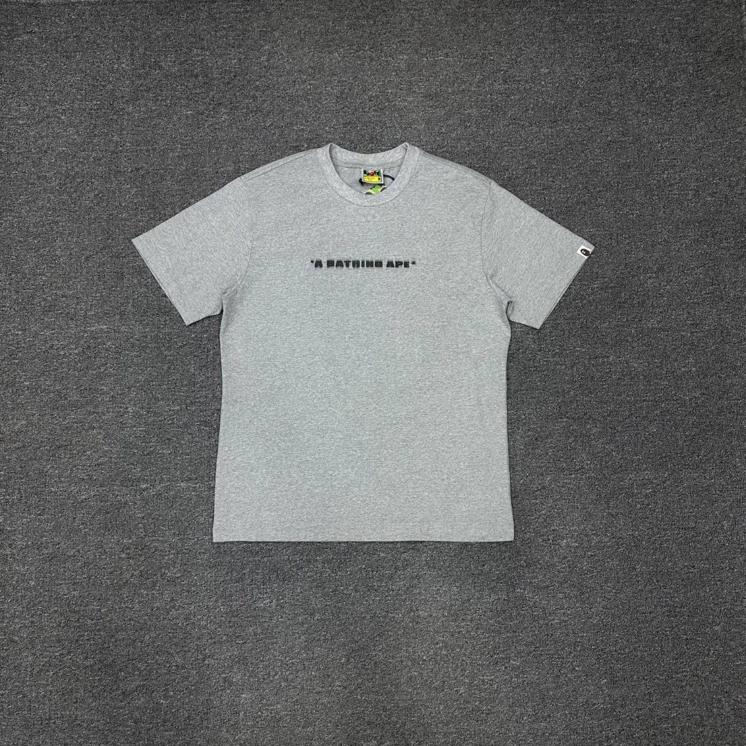 P89 XX235 BAPE 像素字母印花圖案短袖T恤