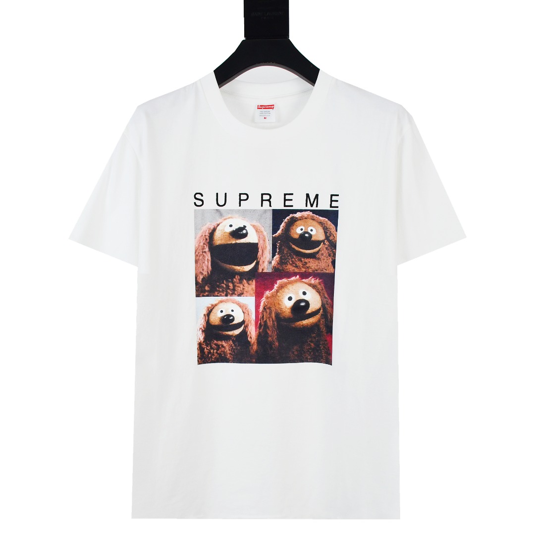 Supreme 24ss ROWLF 布偶動漫印花 短袖T恤