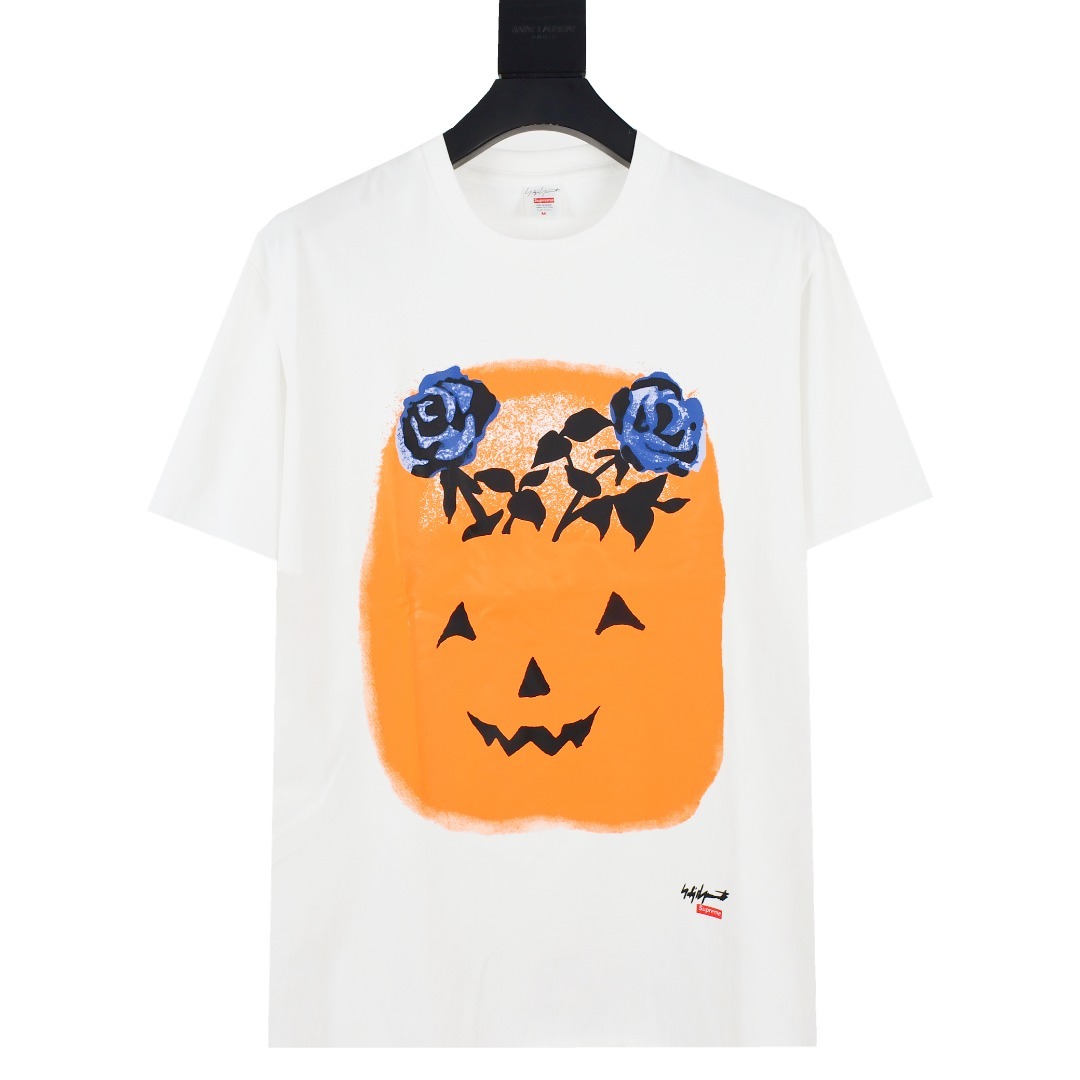  Supreme 22FW Yohji Yamamoto Pumpkin Tee 山本耀司聯名南瓜短袖T恤