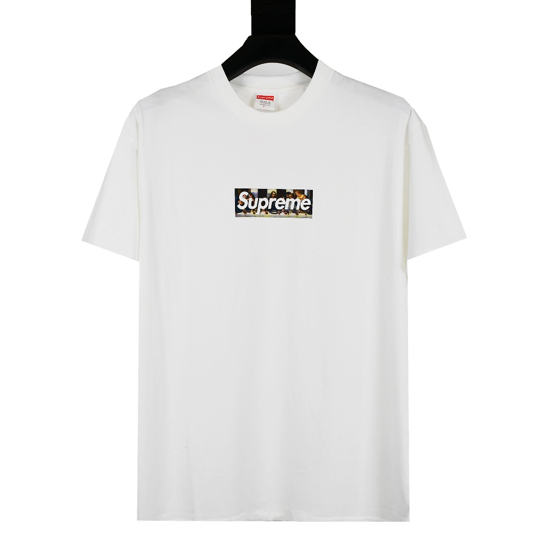  Supreme 21ss Milan Box Logo Tee 米蘭開業限定最後的晚餐短袖T恤