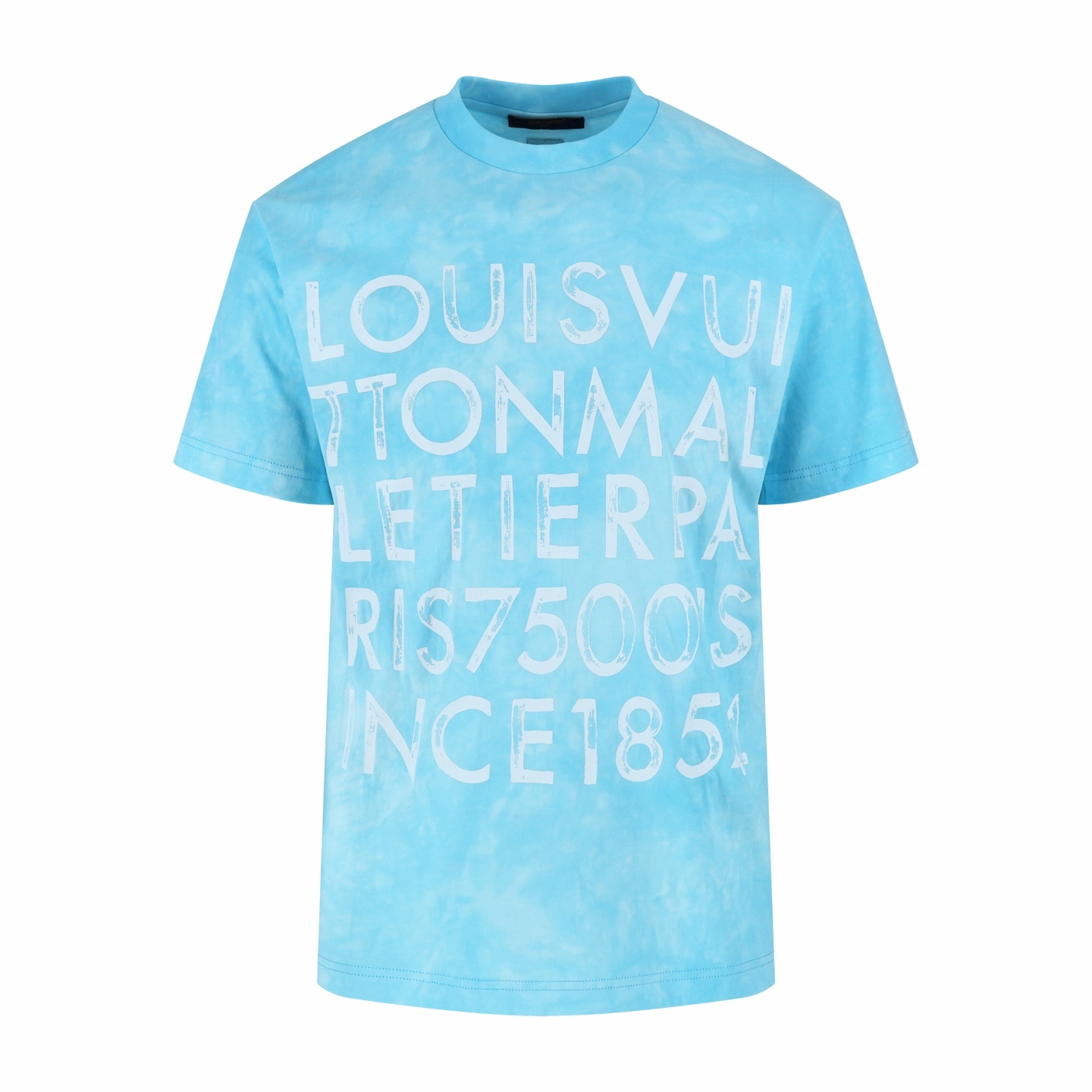 1V扎染印花短袖T恤