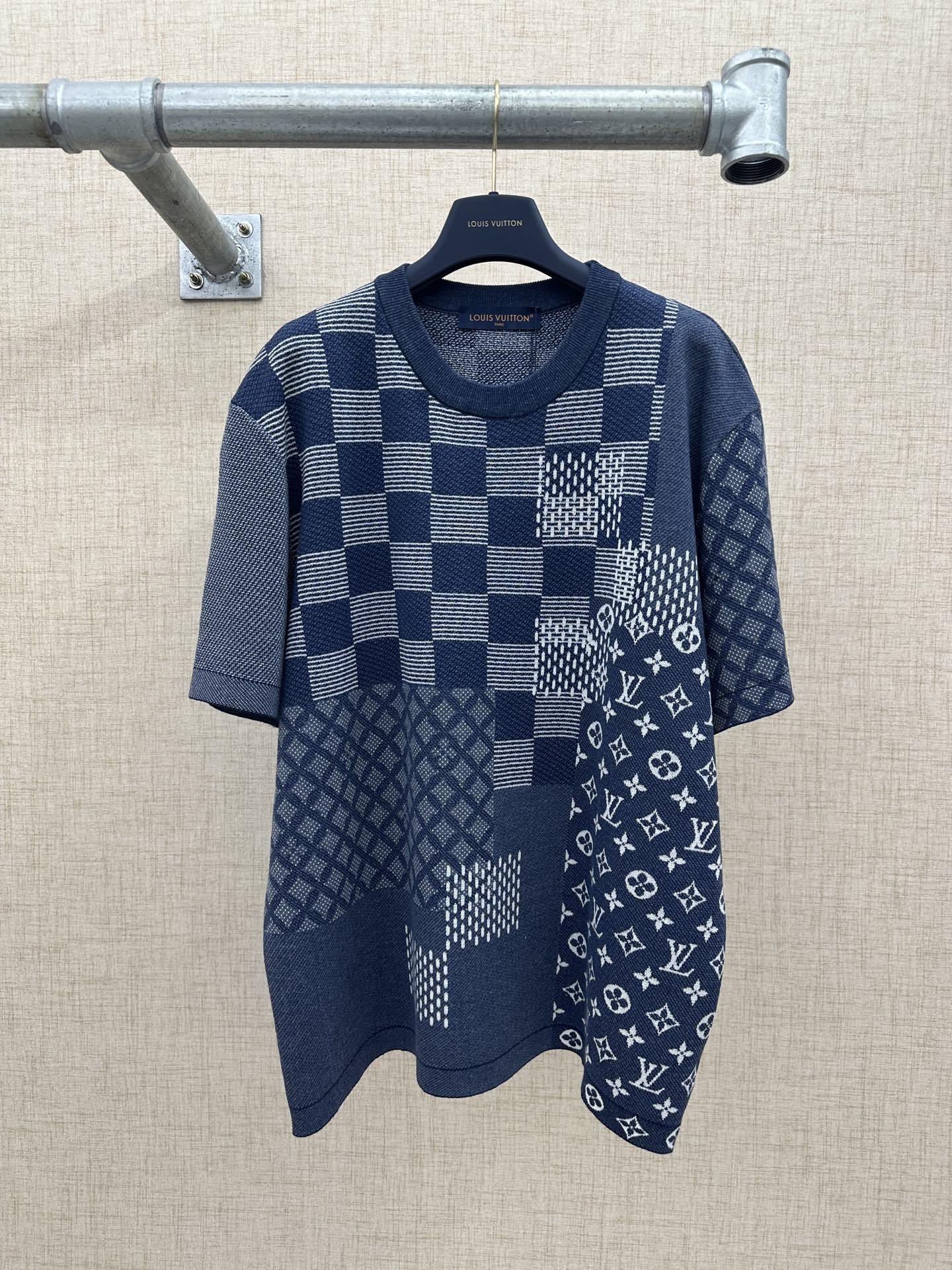 LV/路易威登 針織短袖圓領衫