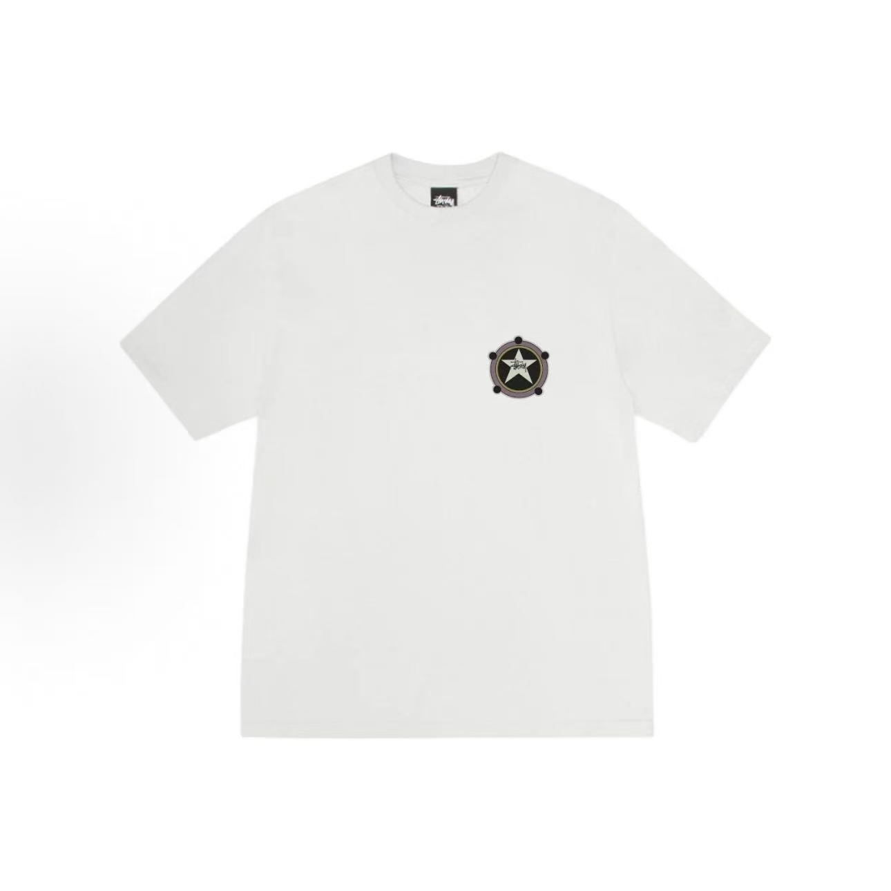 STUSSY斯圖西 SS26 五角星印花短袖T恤男女同款
