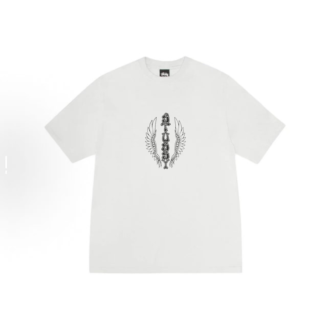 STUSSY斯圖西 SS26 翅膀印花短袖T恤男女同款