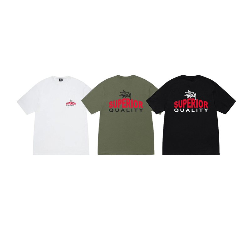 STUSSY斯圖西 SS26 字母印花短袖T恤男女同款