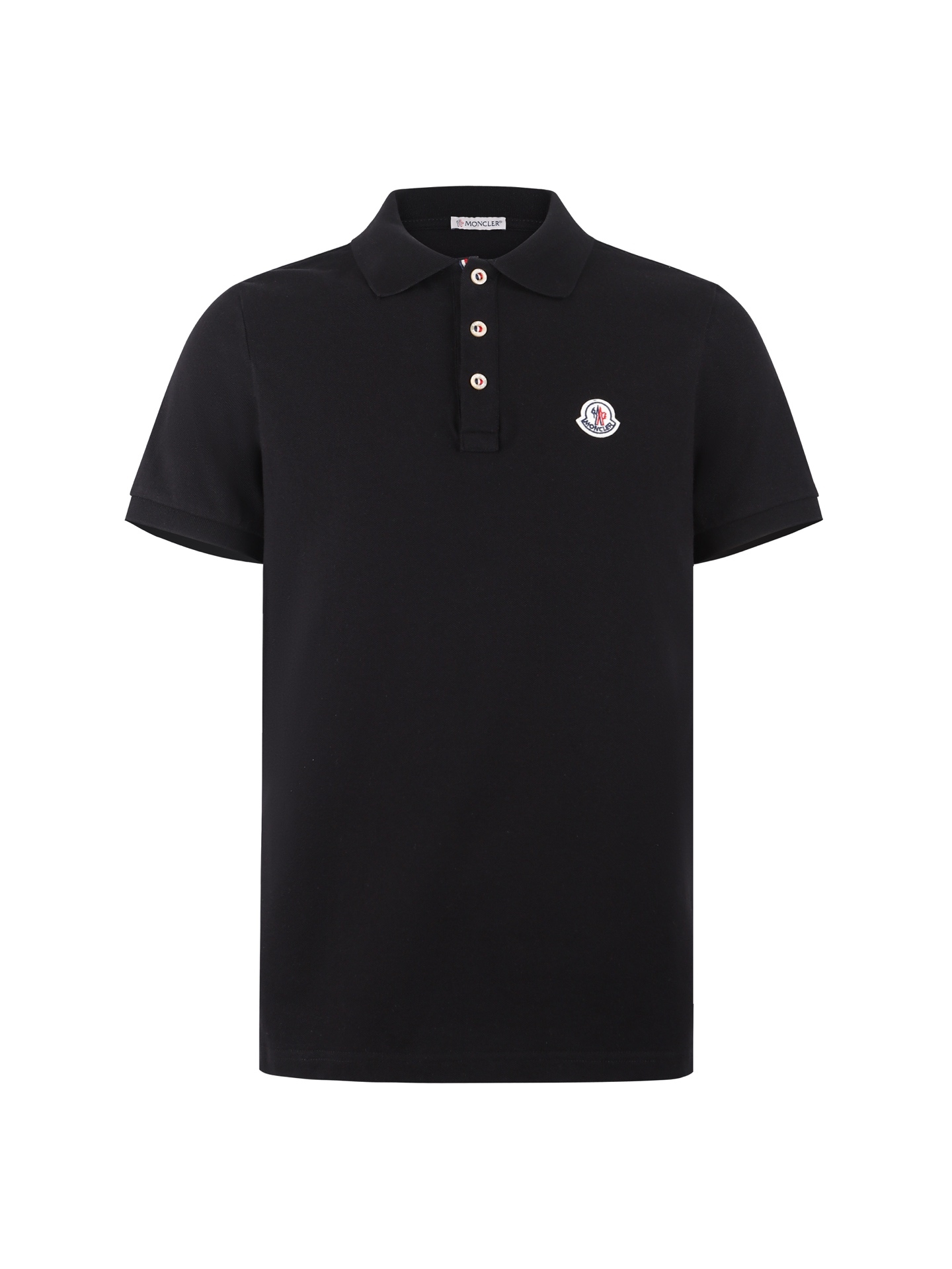 MONCLER 26SS標識貼片棉質短袖POLO衫