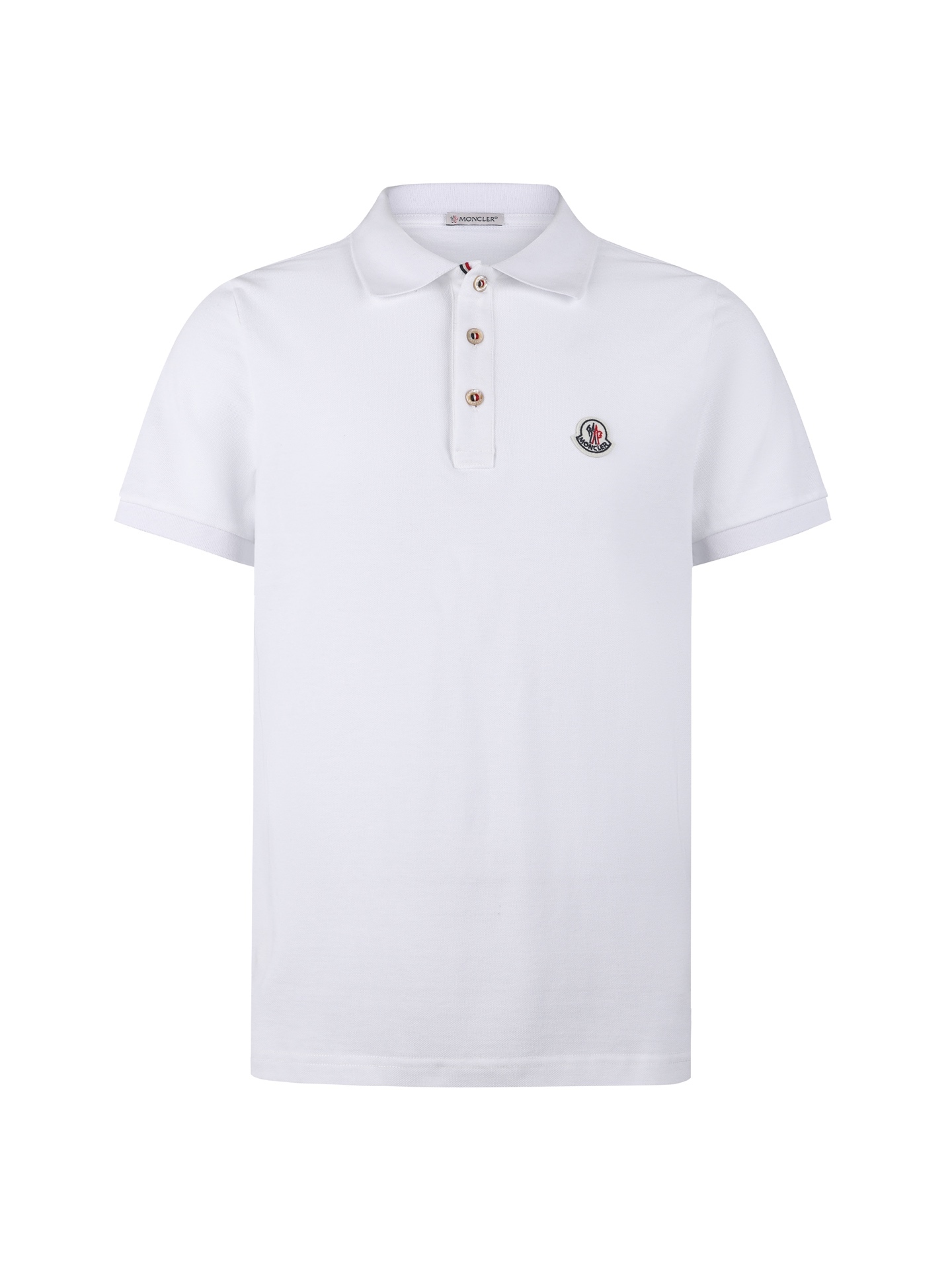 MONCLER 26SS標識貼片棉質短袖POLO衫