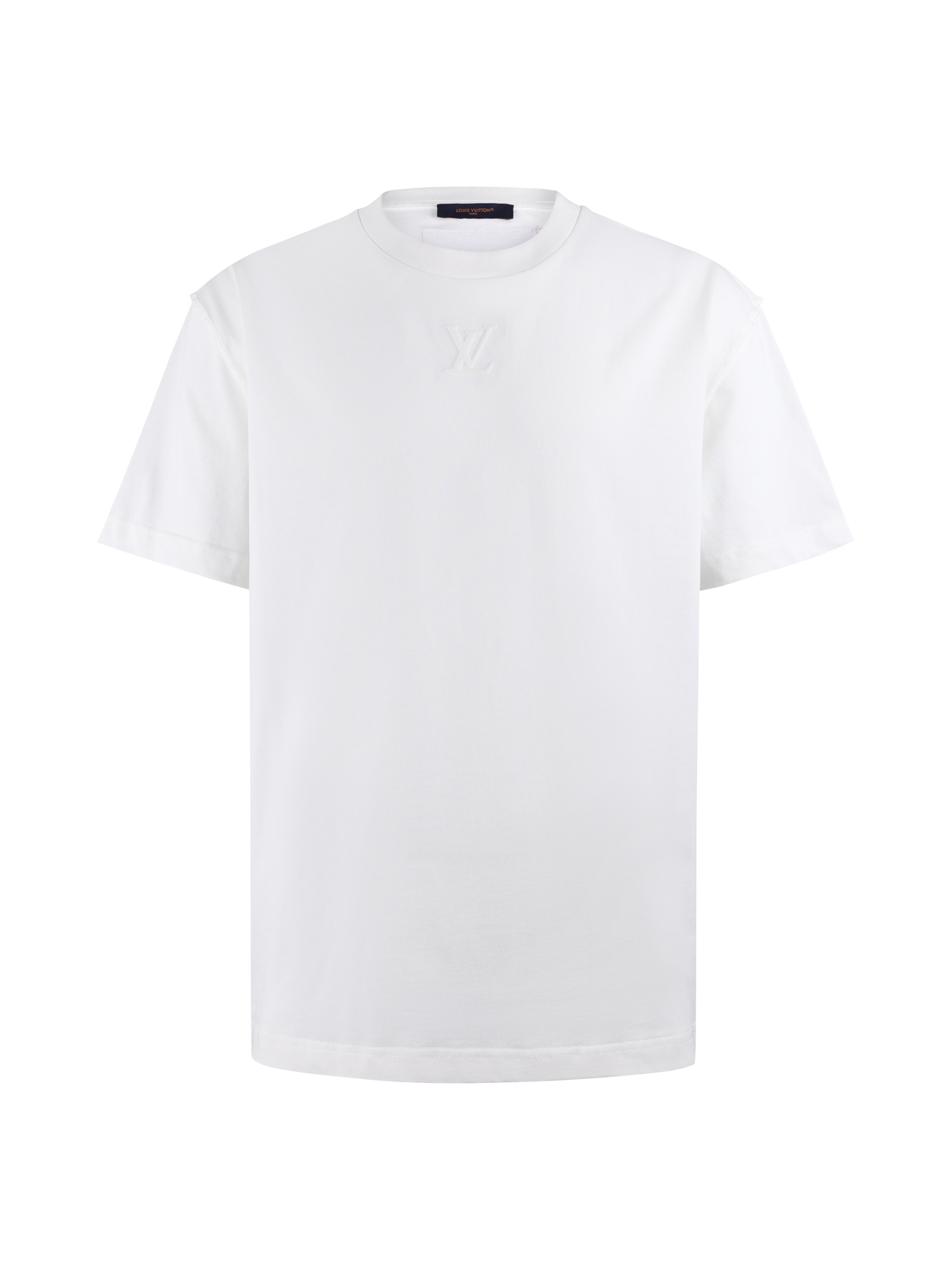 LOUIS VUITTON 26SS壓紋圓領短袖T恤