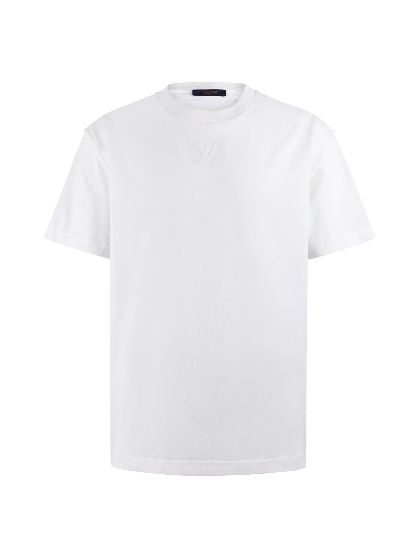 LOUIS VUITTON 26SS壓紋圓領短袖T恤