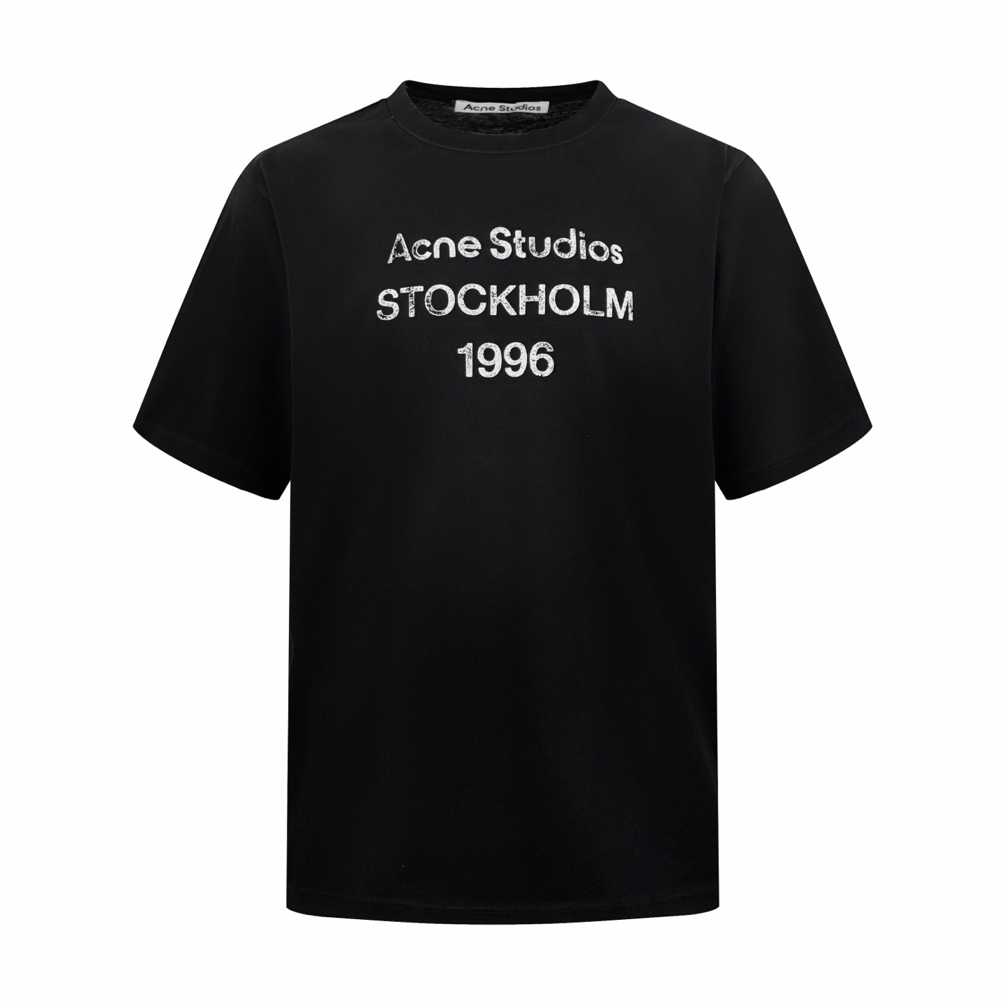 Acne 1996泥染水洗磨破做舊短袖