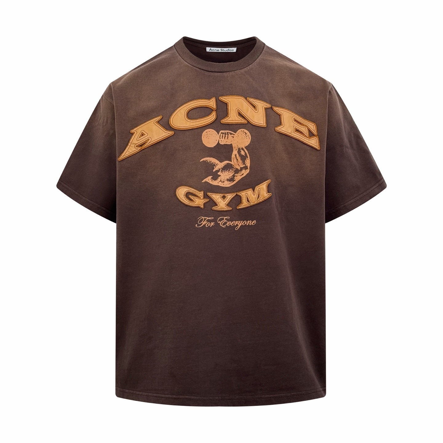 Acne Studios 做舊徽標短袖