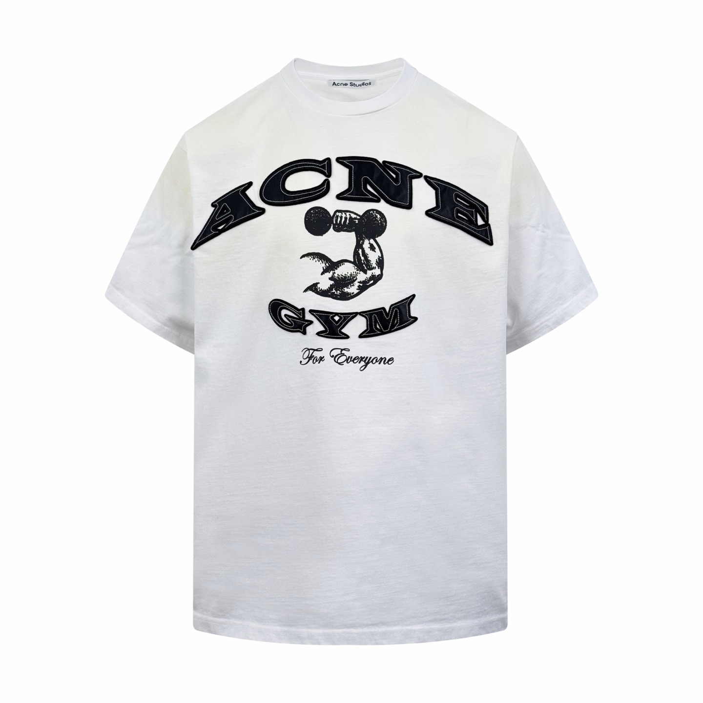 Acne Studios 做舊徽標短袖