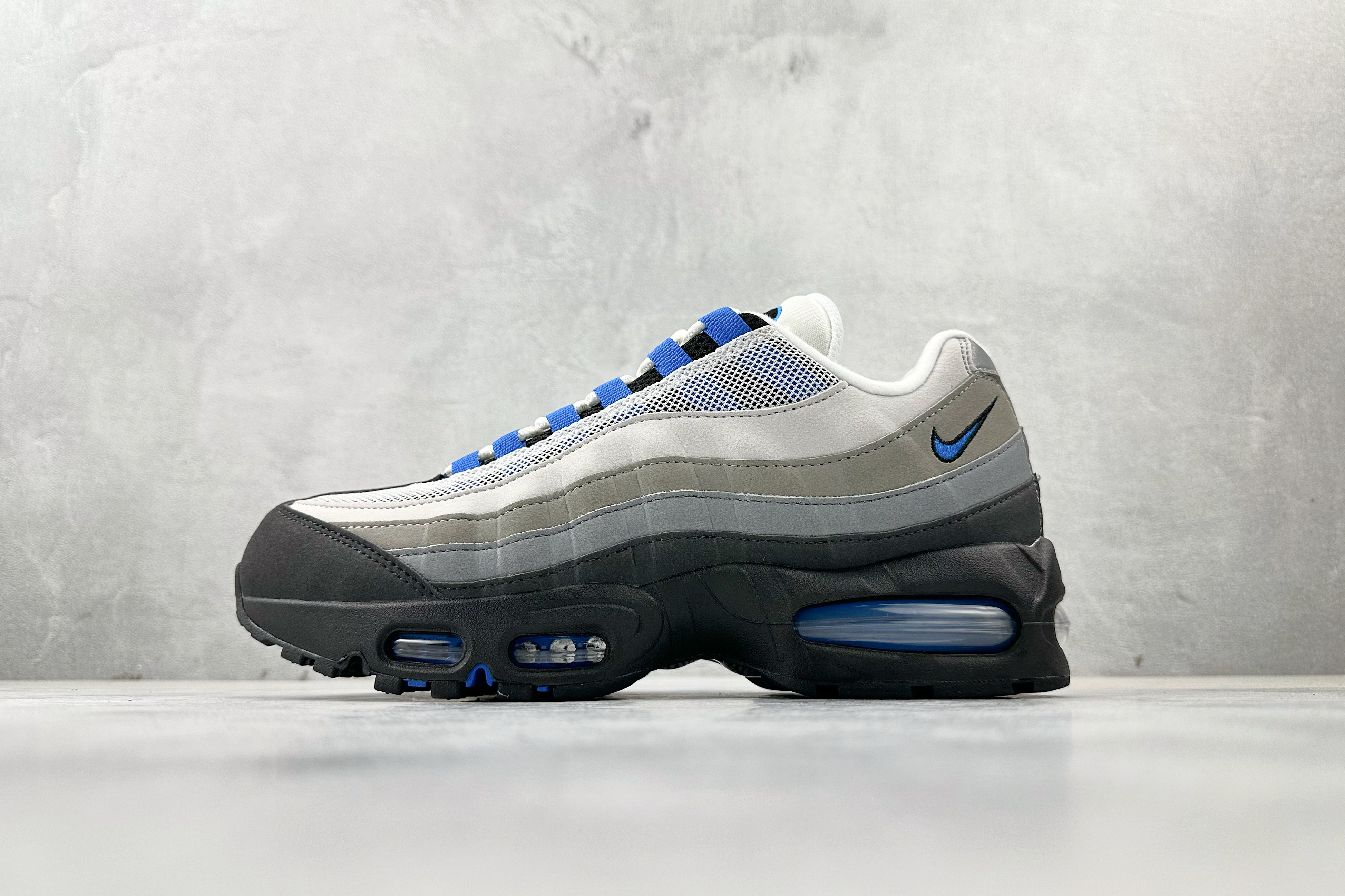 Nike Air Max 95 OG Blue Spark 灰黑蓝 货号:IM7410-100