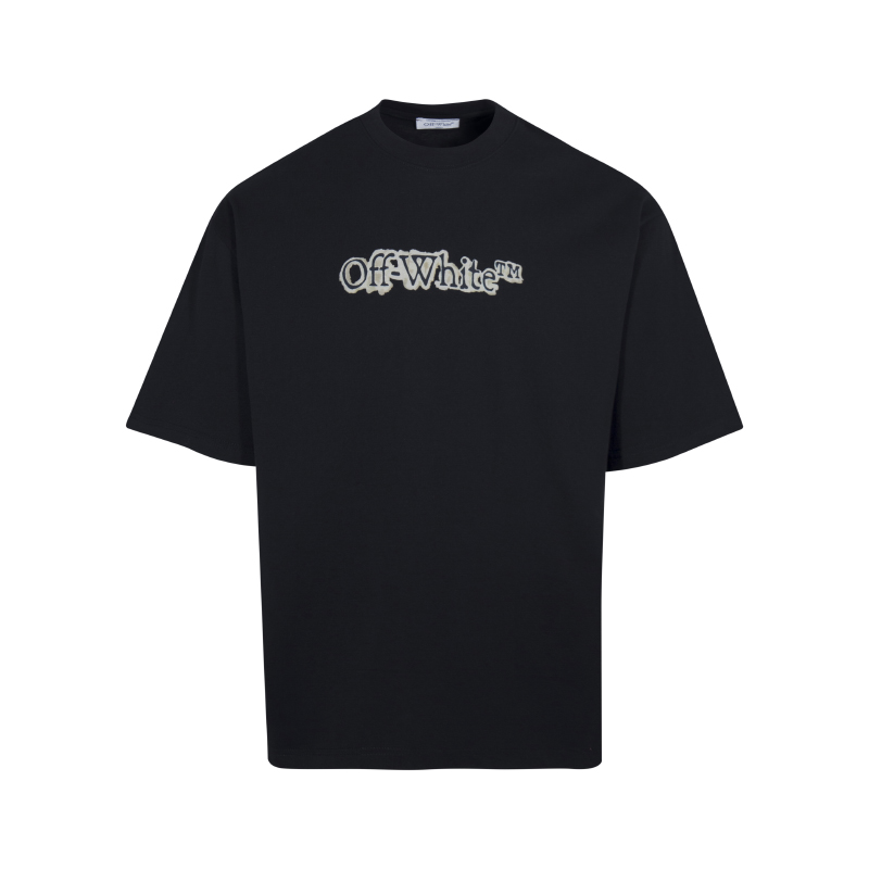 OFF-WHITE OW26ss 水墨冰块箭头印花短袖Tee