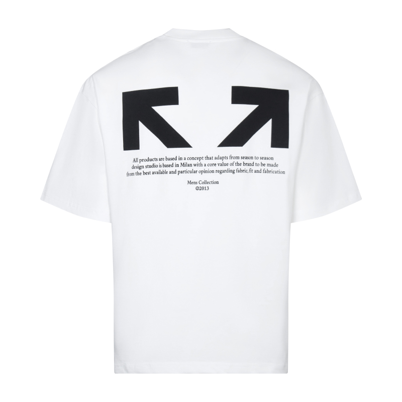 OFF-WHITE OW26ss 箭头标印花短袖Tee 