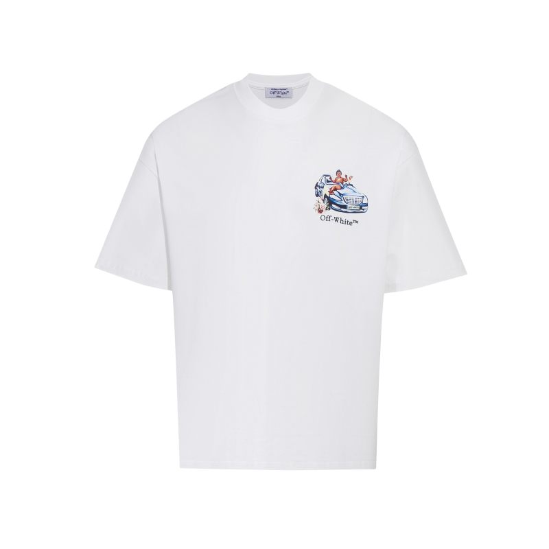 OFF-WHITE  OW25ss天使汽车短袖Tee 
