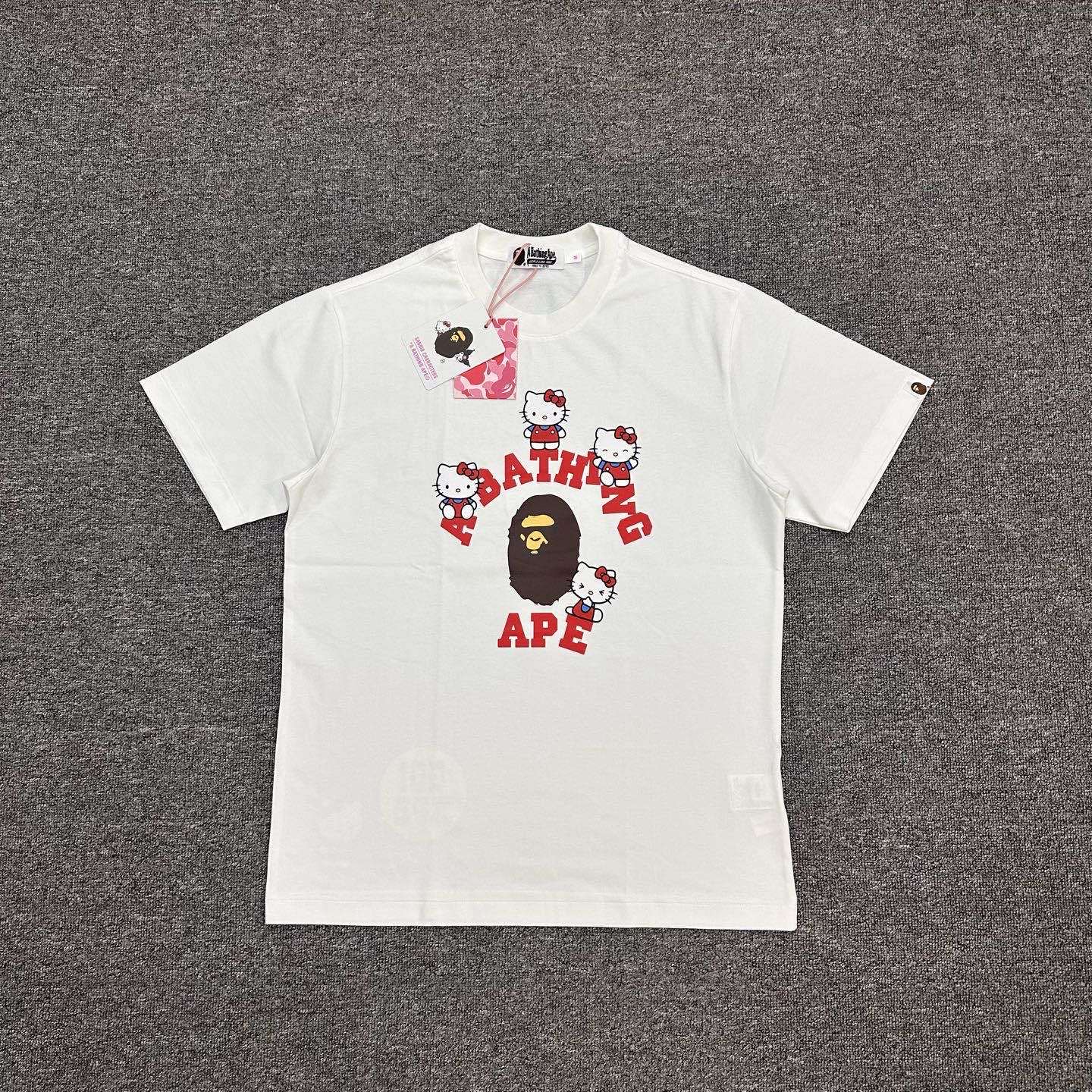 BAPE × Sanrio/三丽鸥 联名款 SS26 圆领短袖