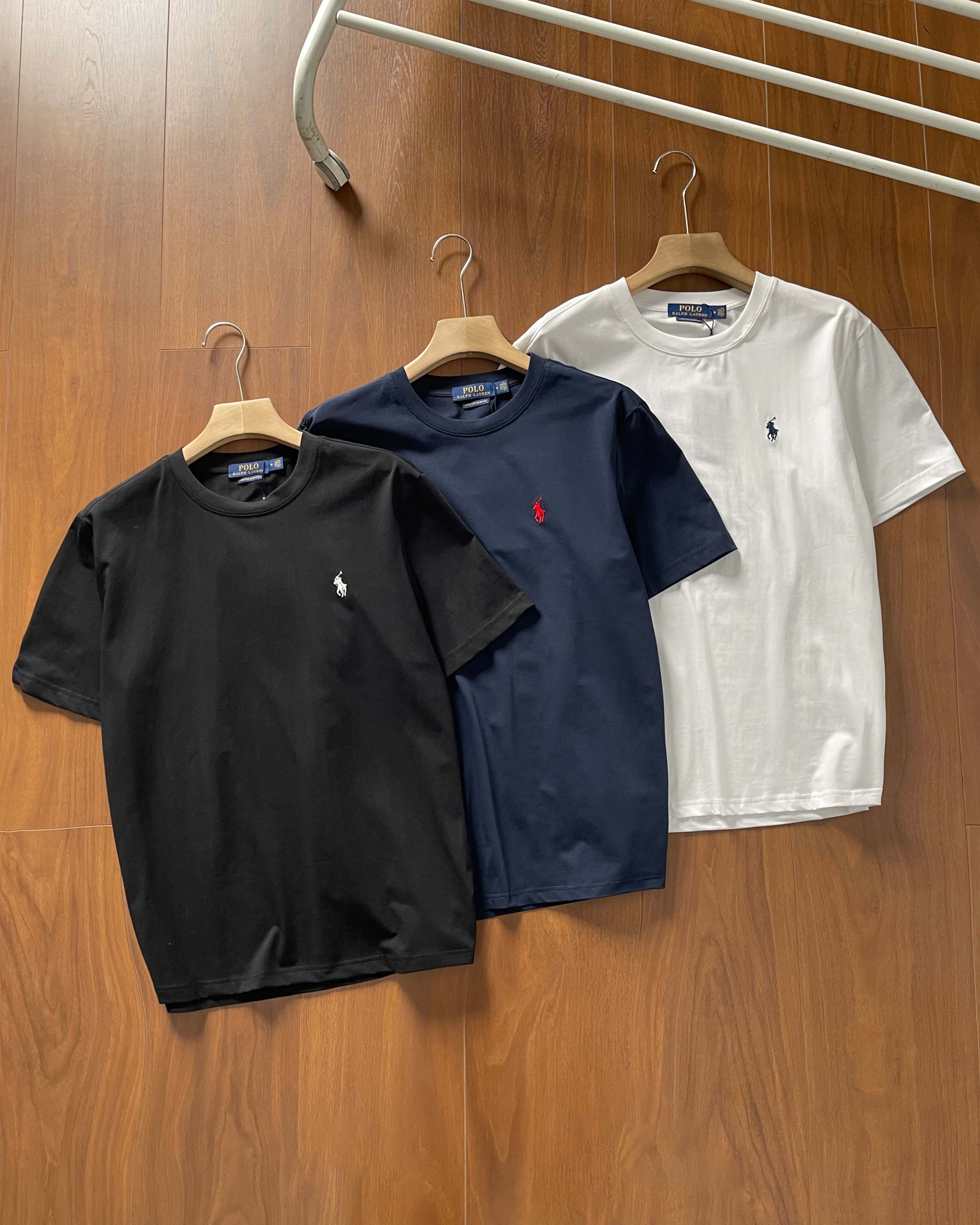  Ralph Lauren/拉夫劳伦男装经典小标刺绣款夏季圆领短袖T恤 