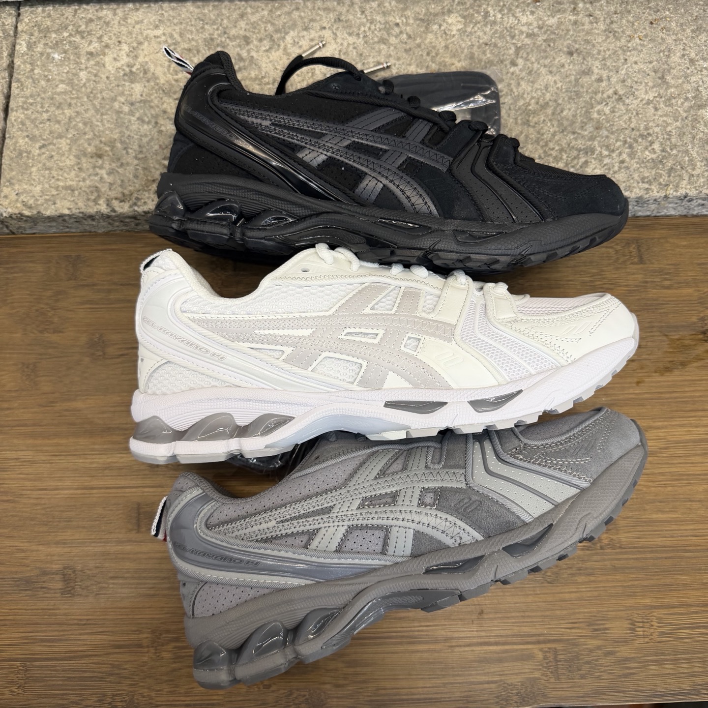 THOM BROWNE汤姆布朗xASICS Gel-Kayano 14 联名款 三配色！