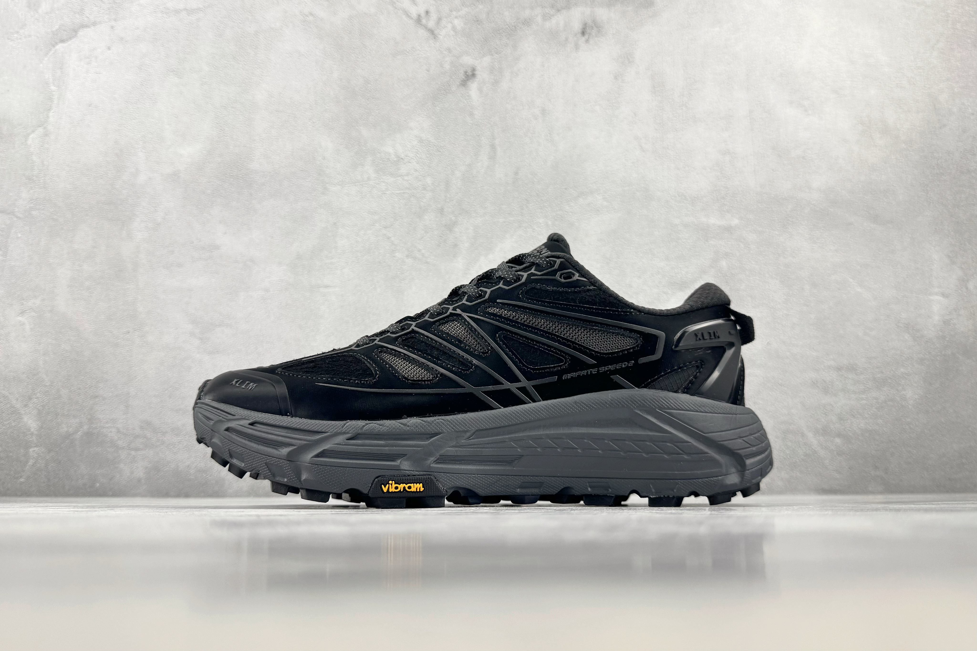 HOKA ONE ONE × Xlim Mafate Speed 2 TS 黑色  货号：1181770-BCKCH