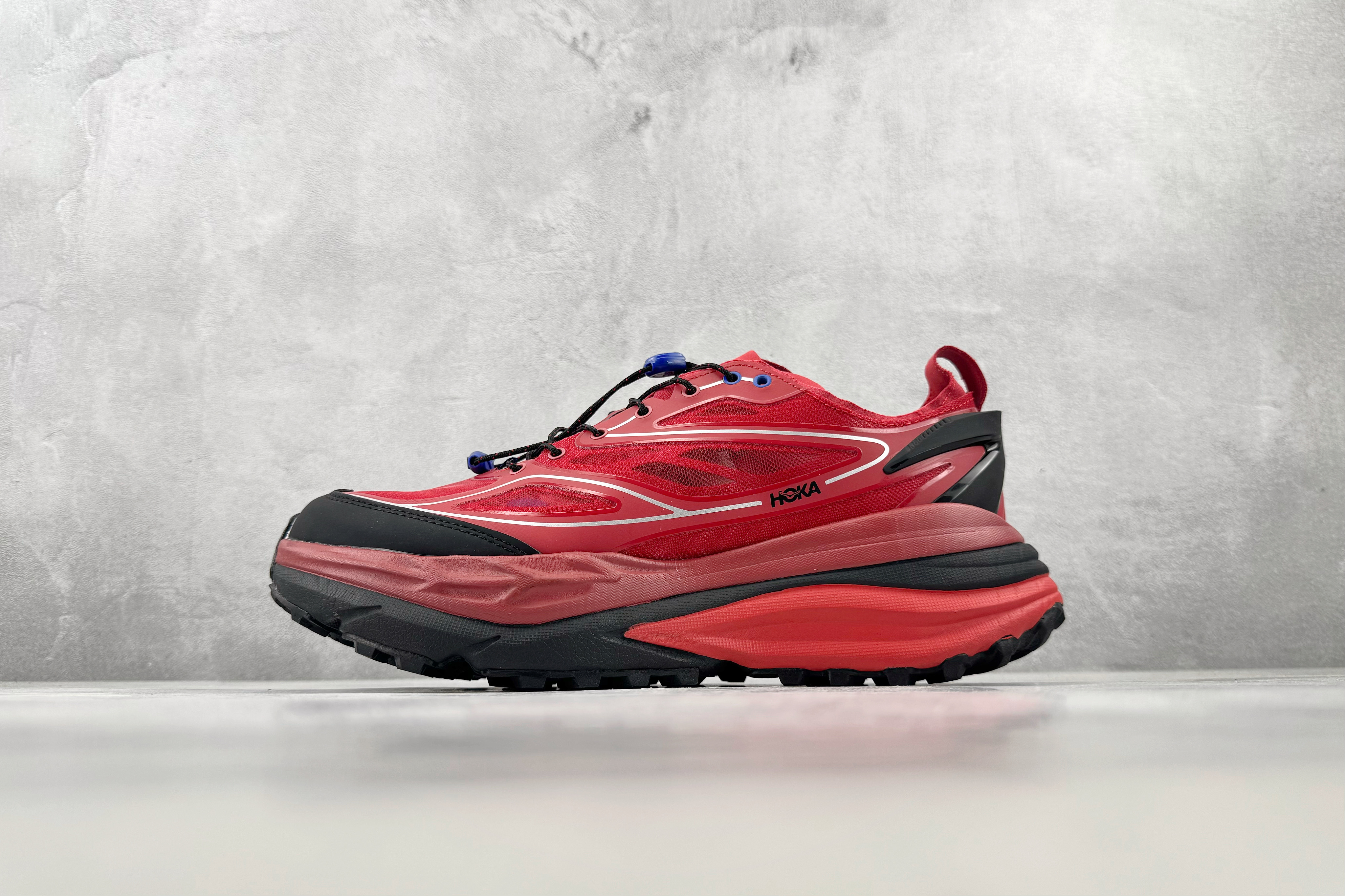  HOKA ONE ONE Stinson One7 红黑  货号 ：1168931-PKY 