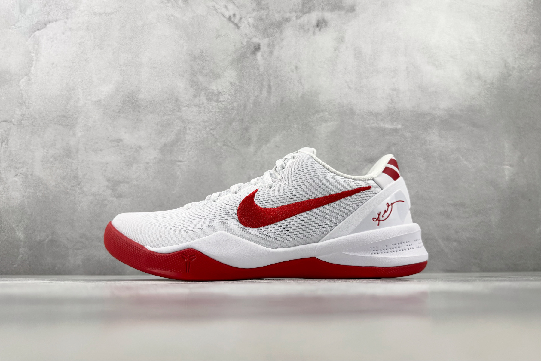 Nike Kobe 8 Protro TB 白红