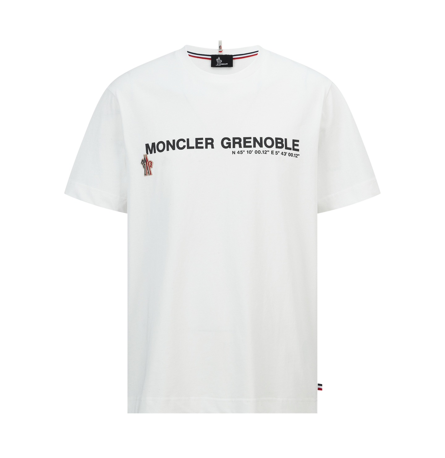 Moncler蒙口徽标织带标识短袖
