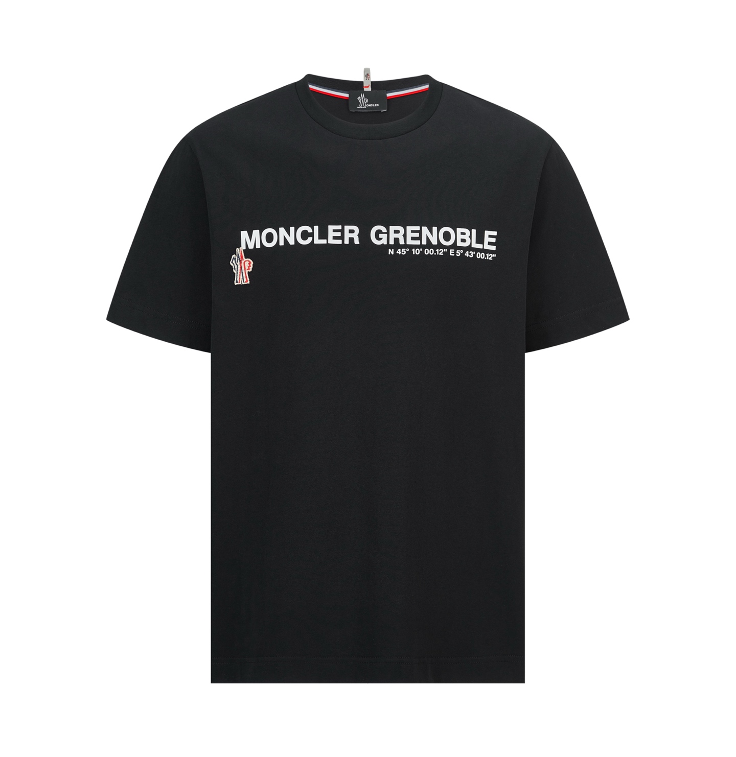 Moncler蒙口徽标织带标识短袖