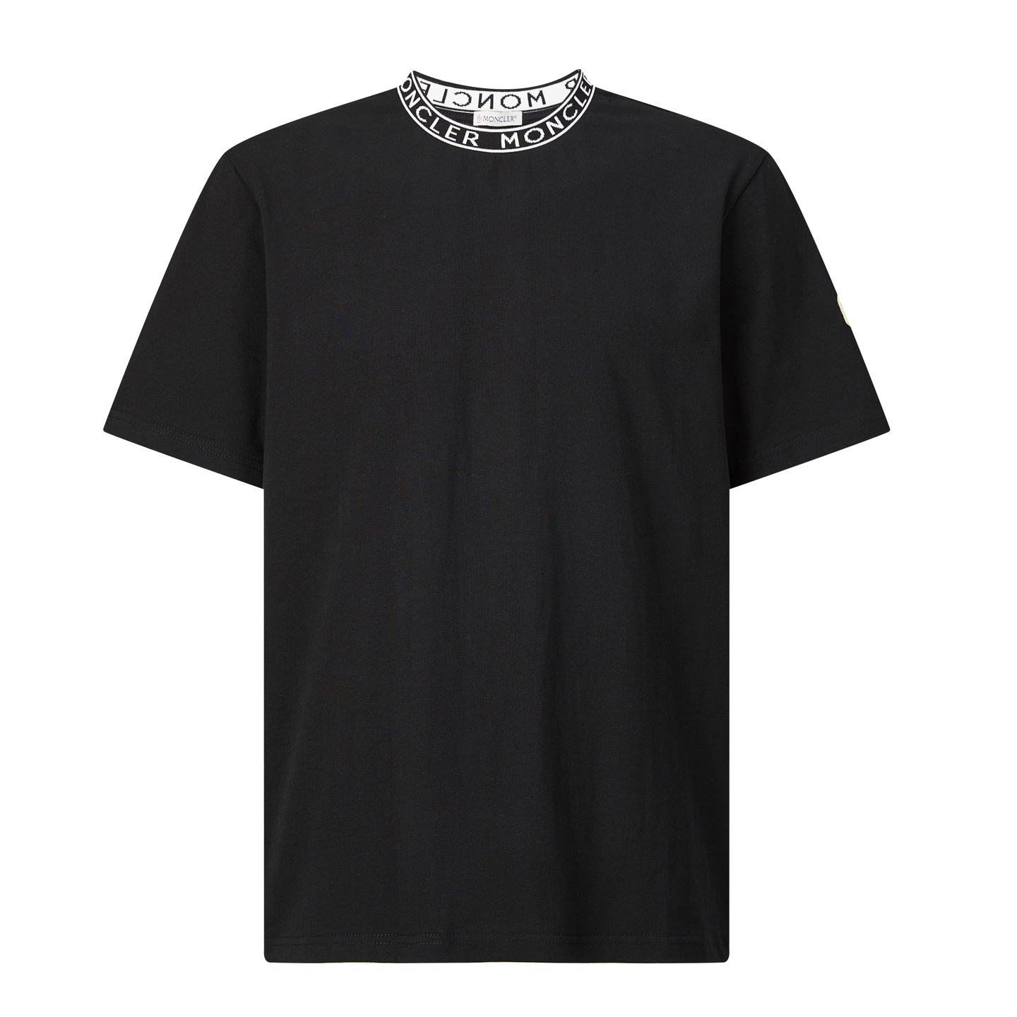 Moncler蒙口字母领口标识短袖